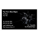 Auto Glass Repair business cards