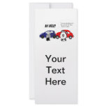 Auto Lotto Rack Card