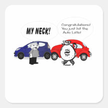 Auto Lotto Sticker