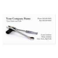 Auto Mechanic Business card profilecard