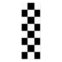 Auto Racing Chequered  Checkered Flag Business Card