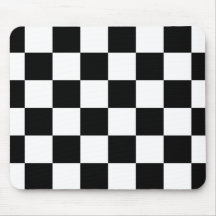 Auto Racing Chequered  Checkered Flag Mouse Pads