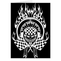 Auto Racing Flags cards