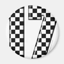 auto racing number 17 refrigerator magnets