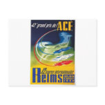 Auto Racing Poster Post Card