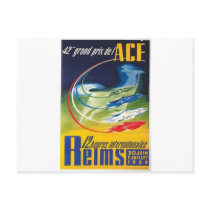 Auto Racing Poster postcards by JustProducts Auto Racing Poster postcards