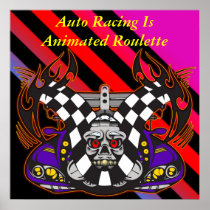 Auto Racing Print and Poster posters