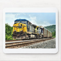 Auto Rack Train Mousepads
