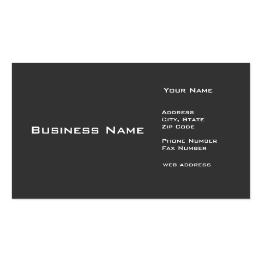 Auto Repair Business Card Templates (back side)