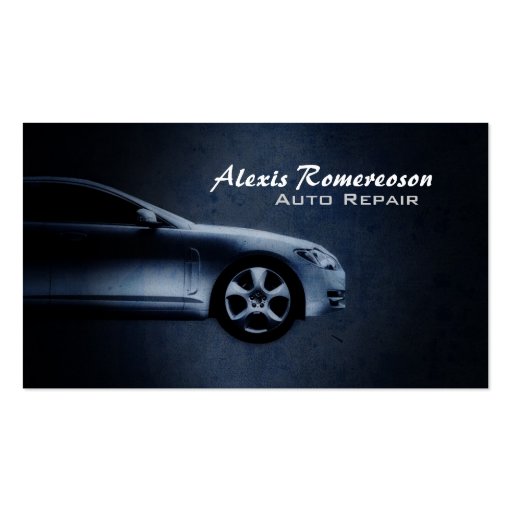 Mobile auto repair website