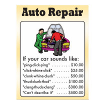 Auto Repair Poster posters by pdffun Auto Repair Poster posters