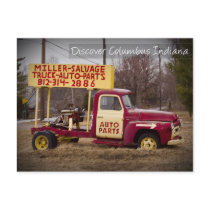 Auto Salvage - Discover Columbus postcards