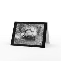Auto Stuck in a Ditch in New York 1909 cards