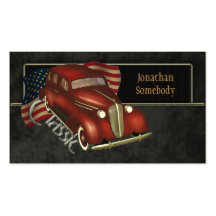 Auto Trade Business Card Template 4