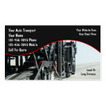 Auto Transport Business Cards business cards