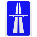 Autobahn Sign Customized Letterhead