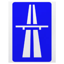 Autobahn Sign Customized Letterhead