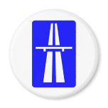 Autobahn Sign Magnets