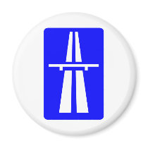 Autobahn Sign Magnets