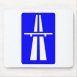 Autobahn Sign Mousepads