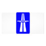 Autobahn Sign Photo Greeting Card