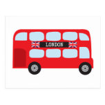 Autobús de dos plantas de Londres Tarjetas Postales
