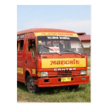 Autobús Tarjetas Postales