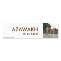 AUTOCOLLANT Azawakhs rouge bumper stickers by Azawakh_France AUTOCOLLANT Azawakhs rouge bumper stickers