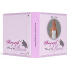 Autograph Graduation Book Binder Girl Pink binder