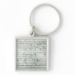 Autograph score of 'Fragment aus dem Key Chain