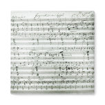 Autograph score of 'Fragment aus dem Magnets