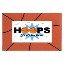 Autographs from Hoops Photo Sculptures