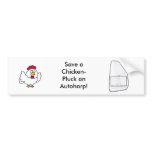 Autoharp bumper sticker