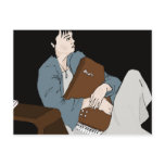 Autoharpist Postcard