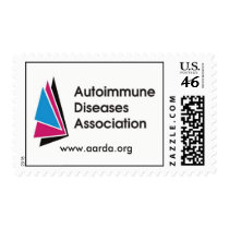 Autoimmune Diseases Association Postage Stamp by aardastore Autoimmune Diseases Association Postage Stamp