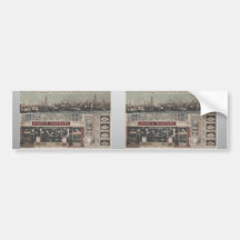 Automat Horn & Hardart Time Square New York, Vinta Bumper Stickers