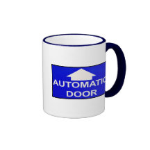 AUTOMATIC DOOR COFFEE MUGS