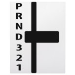 automatic gear-shift lever icon letterhead