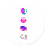 Automatic stickers