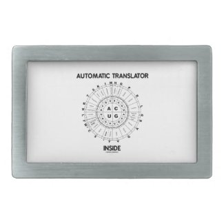 Automatic Translator Inside (RNA Codon Wheel) Belt Buckle