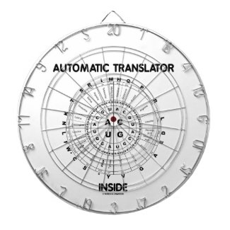 Automatic Translator Inside (RNA Codon Wheel) Dart Boards