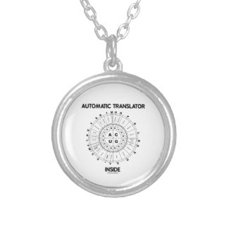 Automatic Translator Inside (RNA Codon Wheel) Personalized Necklace