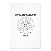 Automatic Translator Inside (RNA Codon Wheel) stationery