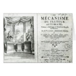 Automatons, illustration of the frontispiece greeting card