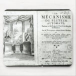 Automatons, illustration of the frontispiece mouse pad