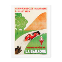 Automobile Club ~ Vintage Car Advertisement Postcard
