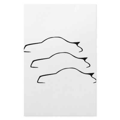 automobile icon customized stationery by topshirt