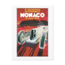 Automobile Monaco Post Cards