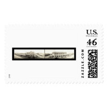 Automobile Road Race Photo 1909 Stamp