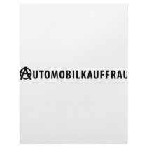 Automobilkauffrau icon personalized letterhead